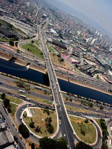 Vista aérea de São Paulo