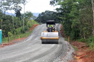 Carretera en Los Santos, Panamá