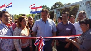 primer puente de metal en Curuguaty