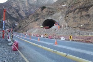 Obras del túnel Chacahuaro 2