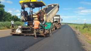 Obras en tramo Curuguaty-Ypejhu, Paraguay