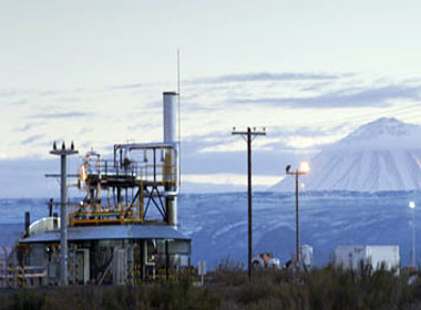 Boiler unit & Payún Volcano