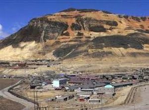 Mina de cobre en Perú