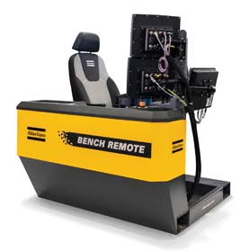 BenchREMOTE operator station for SmartROC D65 surface drill rigs